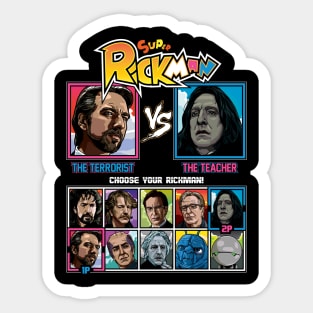 Alan Rickman Fighter Sticker